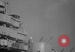 Image of USS Valley Forge CVS-45 fires guns in salute Caribbean, 1949, second 9 stock footage video 65675047042