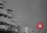 Image of USS Valley Forge CVS-45 fires guns in salute Caribbean, 1949, second 10 stock footage video 65675047042