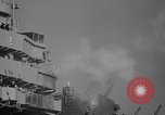 Image of USS Valley Forge CVS-45 fires guns in salute Caribbean, 1949, second 17 stock footage video 65675047042