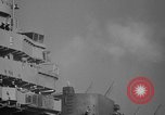 Image of USS Valley Forge CVS-45 fires guns in salute Caribbean, 1949, second 18 stock footage video 65675047042