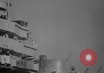 Image of USS Valley Forge CVS-45 fires guns in salute Caribbean, 1949, second 25 stock footage video 65675047042