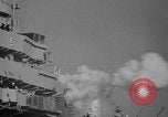 Image of USS Valley Forge CVS-45 fires guns in salute Caribbean, 1949, second 26 stock footage video 65675047042