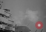 Image of USS Valley Forge CVS-45 fires guns in salute Caribbean, 1949, second 32 stock footage video 65675047042