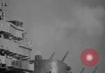 Image of USS Valley Forge CVS-45 fires guns in salute Caribbean, 1949, second 33 stock footage video 65675047042