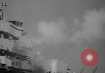 Image of USS Valley Forge CVS-45 fires guns in salute Caribbean, 1949, second 37 stock footage video 65675047042