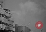Image of USS Valley Forge CVS-45 fires guns in salute Caribbean, 1949, second 38 stock footage video 65675047042
