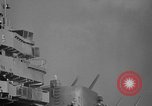 Image of USS Valley Forge CVS-45 fires guns in salute Caribbean, 1949, second 39 stock footage video 65675047042