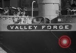Image of USS Valley Forge CVS-45 fires guns in salute Caribbean, 1949, second 42 stock footage video 65675047042
