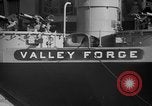 Image of USS Valley Forge CVS-45 fires guns in salute Caribbean, 1949, second 52 stock footage video 65675047042
