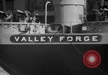 Image of USS Valley Forge CVS-45 fires guns in salute Caribbean, 1949, second 57 stock footage video 65675047042