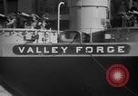Image of USS Valley Forge CVS-45 fires guns in salute Caribbean, 1949, second 58 stock footage video 65675047042