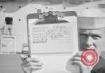 Image of Shah of Iran Mohammad Reza Pahlavi on USS Valley Forge CVS-45 Caribbean, 1949, second 10 stock footage video 65675047043
