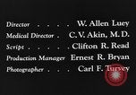 Image of cancer awareness United States USA, 1942, second 17 stock footage video 65675047046