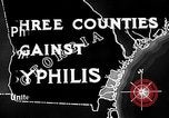 Image of campaign against Syphilis Georgia United States USA, 1938, second 13 stock footage video 65675047048