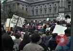 Image réunion de protestation Harrisburg Pennsylvania USA, 1979, de la seconde 14 séquences d'archives historiques vidéo 65675047060