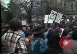 Image réunion de protestation Harrisburg Pennsylvania USA, 1979, de la seconde 25 séquences d'archives historiques vidéo 65675047060