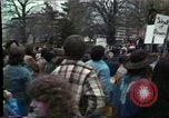 Image réunion de protestation Harrisburg Pennsylvania USA, 1979, de la seconde 28 séquences d'archives historiques vidéo 65675047060