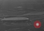 Image of Hindenburg and USS Los Angeles Zeppelins Lakehurst Naval Air Station New Jersey USA, 1936, second 5 stock footage video 65675047064