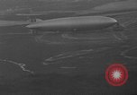 Image of Hindenburg and USS Los Angeles Zeppelins Lakehurst Naval Air Station New Jersey USA, 1936, second 7 stock footage video 65675047064
