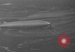 Image of Hindenburg and USS Los Angeles Zeppelins Lakehurst Naval Air Station New Jersey USA, 1936, second 11 stock footage video 65675047064