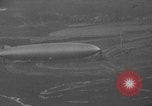 Image of Hindenburg and USS Los Angeles Zeppelins Lakehurst Naval Air Station New Jersey USA, 1936, second 13 stock footage video 65675047064