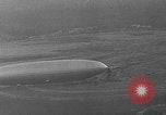 Image of Hindenburg and USS Los Angeles Zeppelins Lakehurst Naval Air Station New Jersey USA, 1936, second 21 stock footage video 65675047064
