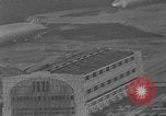 Image of Hindenburg and USS Los Angeles Zeppelins Lakehurst Naval Air Station New Jersey USA, 1936, second 51 stock footage video 65675047064