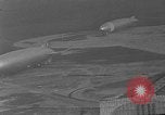 Image of Hindenburg and USS Los Angeles Zeppelins Lakehurst Naval Air Station New Jersey USA, 1936, second 57 stock footage video 65675047064