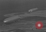 Image of Hindenburg and USS Los Angeles Zeppelins Lakehurst Naval Air Station New Jersey USA, 1936, second 61 stock footage video 65675047064