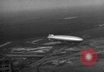 Image of Hindenburg Zeppelin Lakehurst New Jersey USA, 1936, second 50 stock footage video 65675047066