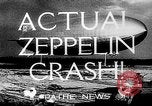 Image of explosion of Hindenburg New Jersey United States USA, 1937, second 8 stock footage video 65675047079