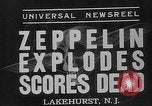Image of explosion of Hindenburg New Jersey United States USA, 1937, second 10 stock footage video 65675047080