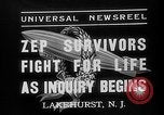 Image of explosion of Hindenburg New Jersey United States USA, 1937, second 7 stock footage video 65675047081