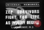 Image of explosion of Hindenburg New Jersey United States USA, 1937, second 9 stock footage video 65675047081