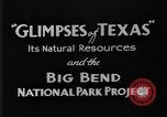 Image Texas natural resources Texas United States USA, 1936, de la seconde 21 séquences d'archives historiques vidéo 65675047084