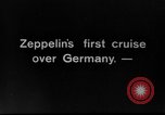 Image of Airships LZ13, "Hansa" and  LZ5 Hamburg Germany, 1912, second 4 stock footage video 65675047087