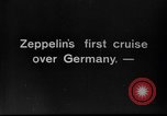 Image of Airships LZ13, "Hansa" and  LZ5 Hamburg Germany, 1912, second 5 stock footage video 65675047087