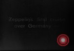 Image of Airships LZ13, "Hansa" and  LZ5 Hamburg Germany, 1912, second 6 stock footage video 65675047087