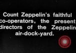 Image of Directors of Zeppelin Air Dock Yard Germany, 1908, second 9 stock footage video 65675047088