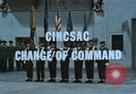 Image of change of command ceremony Nebraska United States USA, 1967, second 20 stock footage video 65675047091