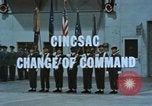 Image of change of command ceremony Nebraska United States USA, 1967, second 21 stock footage video 65675047091