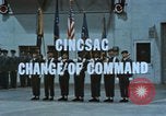 Image of change of command ceremony Nebraska United States USA, 1967, second 23 stock footage video 65675047091