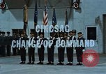 Image of change of command ceremony Nebraska United States USA, 1967, second 26 stock footage video 65675047091