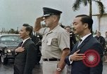 Standbild Vietnamesischen Präsidenten Nguyen Van Thieu Guam, 1967, aus Sekunde 8 historischem Filmmaterial Videoclip 65675047096