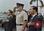 Standbild Vietnamesischen Präsidenten Nguyen Van Thieu Guam, 1967, aus Sekunde 10 historischem Filmmaterial Videoclip 65675047096