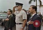 Standbild Vietnamesischen Präsidenten Nguyen Van Thieu Guam, 1967, aus Sekunde 11 historischem Filmmaterial Videoclip 65675047096