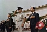 Standbild Vietnamesischen Präsidenten Nguyen Van Thieu Guam, 1967, aus Sekunde 13 historischem Filmmaterial Videoclip 65675047096