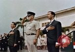 Standbild Vietnamesischen Präsidenten Nguyen Van Thieu Guam, 1967, aus Sekunde 14 historischem Filmmaterial Videoclip 65675047096