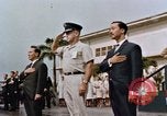 Standbild Vietnamesischen Präsidenten Nguyen Van Thieu Guam, 1967, aus Sekunde 16 historischem Filmmaterial Videoclip 65675047096