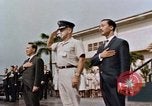 Standbild Vietnamesischen Präsidenten Nguyen Van Thieu Guam, 1967, aus Sekunde 17 historischem Filmmaterial Videoclip 65675047096